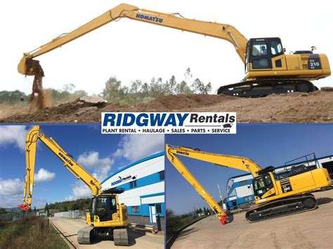 mini excavators with minimum 15 ft reach|long reach excavator near me.